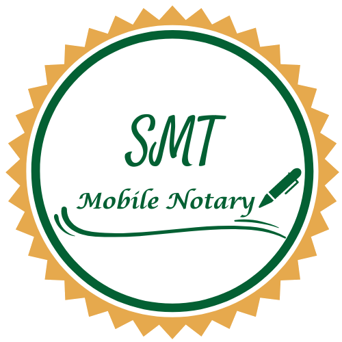 A seal that says smt mobile notary